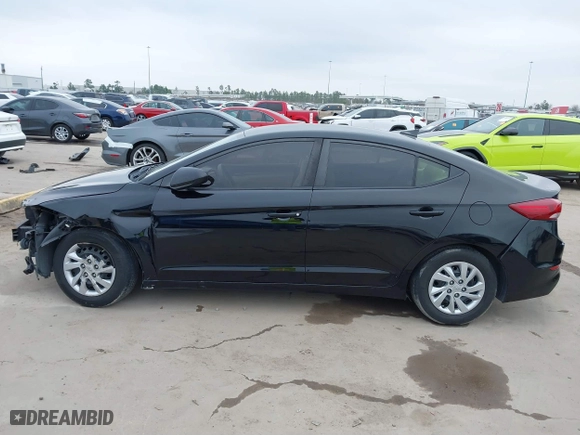 2017 Hyundai Elantra SE with VIN KMHD74LF6HU340225, listed as a IAAI auction lot 41576599 with 102,211 mi miles. Bid and sale history available at carsss.com. Image 15.