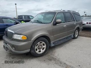 2001 Lincoln Navigator with VIN 5LMEU27R91LJ34069, listed as a Copart auction lot 74915264 with 144,166 mi miles and Non repairable. Bid and sale history available at DreamBid. Image 1.