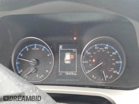 2018 Toyota RAV4 LE with VIN 2T3BFREV0JW773614, listed as a Copart auction lot 57568865 with 76,429 mi miles and Clean title. Bid and sale history available at DreamBid. Image 9.