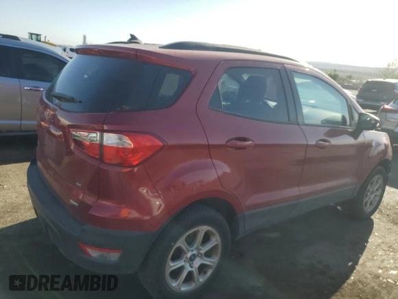 2019 Ford EcoSport SE with VIN MAJ3S2GE9KC261591, listed as a Copart auction lot 52776235 with 30,651 mi miles and Salvage title. Bid and sale history available at DreamBid. Image 3.