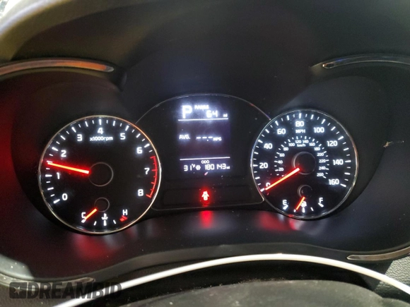 2018 Kia Forte LX with VIN 3KPFK4A77JE195028, listed as a Copart auction lot 45512505 with 180,143 mi miles and Salvage Title. Bid and sale history available at carsss.com. Image 9.