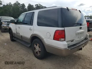 2003 Ford Expedition Eddie Bauer with VIN 1FMFU17L93LA86668, listed as a Copart auction lot 62023215 with Not provided miles and Salvage title. Bid and sale history available at DreamBid. Image 2.
