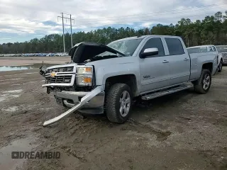 2015 Chevrolet Silverado 1500 LT with VIN 3GCUKREC9FG454013, listed as a Copart auction lot 43319665 with Not Provided miles and Salvage Title. Bid and sale history available at DreamBid. Image 11.