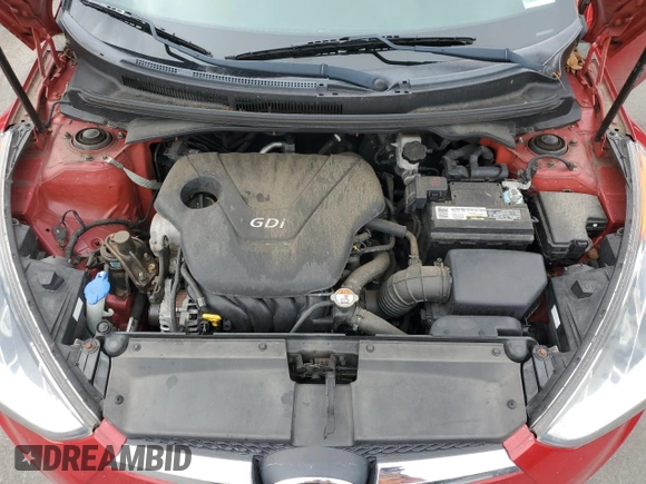 2014 Hyundai Veloster with VIN KMHTC6AD8EU199612, listed as a Copart auction lot 71808324 with 76,130 mi miles and Salvage Title. Bid and sale history available at carsss.com. Image 11.