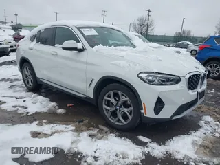 2022 BMW X4 xDrive30i with VIN 5UX33DT04N9M95750, listed as a IAAI auction lot 41568323 with 1 mi miles. Bid and sale history available at carsss.com. Image 1.