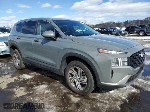 2023 Hyundai Santa Fe SE with VIN 5NMS1DAJ7PH628183, listed as a Copart auction lot 45590265 with 22,134 mi miles and Salvage title. Bid and sale history available at DreamBid. Image 4.