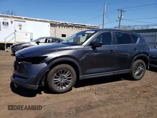 2017 Mazda CX-5 Touring with VIN JM3KFBCL3H0202598, listed as a Copart auction lot 52184325 with 77,740 mi miles and Salvage Title. Bid and sale history available at carsss.com. Image 1.