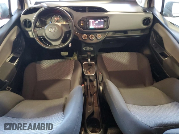 2015 Toyota Yaris L with VIN VNKKTUD35FA052164, listed as a Copart auction lot 48250045 with 104,203 mi miles and Salvage Title. Bid and sale history available at carsss.com. Image 8.