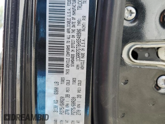 2017 Ram 1500 SLT z VIN 1C6RR7GT6HS548906, wystawiony jako Copart lot #54213105 z przebiegiem 107 352 mil mil oraz Szkoda całkowita • Salvage title. Historia ofert i sprzedaży dostępna na DreamBid. Obrazek 12.