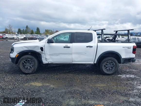 2024 Ford Ranger with VIN 1FTER4HP7RLE46467, listed as a IAAI auction lot 41901621 with 2,137 mi miles and . Bid and sale history available at DreamBid. Image 14.