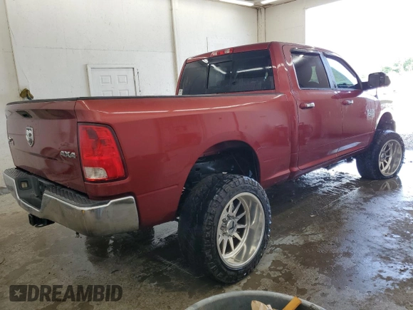 2014 Ram 2500 SLT with VIN 3C6UR5DL3EG122550, listed as a Copart auction lot 62482195 with 120,910 mi miles and Salvage title. Bid and sale history available at DreamBid. Image 3.