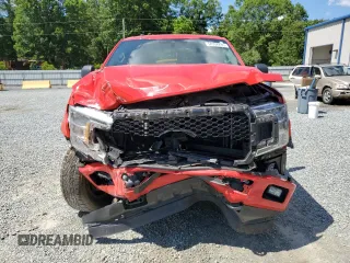 2019 Ford F-150 XL with VIN 1FTEW1E43KKE28982, listed as a Copart auction lot 58302285 with 101,707 mi miles and Salvage title. Bid and sale history available at DreamBid. Image 5.
