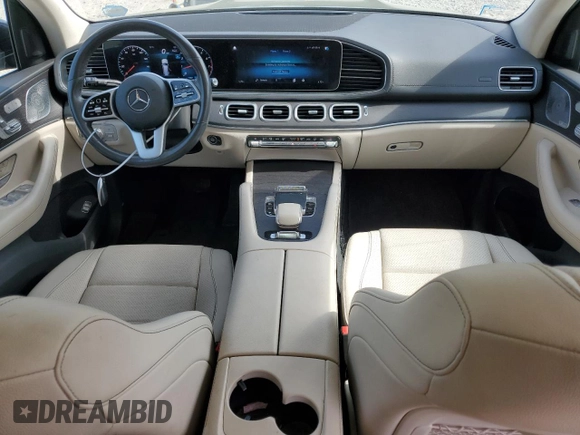 2020 Mercedes-Benz GLS 450 z VIN 4JGFF5KEXLA152568, wystawiony jako Copart lot #56614645 z przebiegiem 74 589 mil mil oraz Szkody całkowita. Historia ofert i sprzedaży dostępna na DreamBid. Obrazek 8.