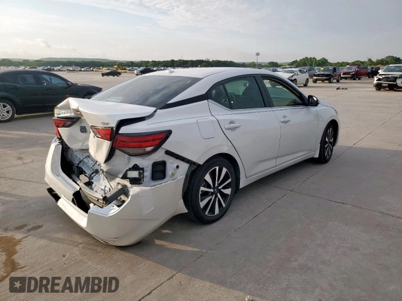 2024 Nissan Sentra SV with VIN 3N1AB8CV4RY359118, listed as a Copart auction lot 59172325 with 12,667 mi miles and Salvage title. Bid and sale history available at DreamBid. Image 3.