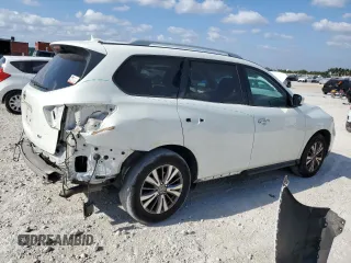 2019 Nissan Pathfinder SV with VIN 5N1DR2MN2KC636053, listed as a Copart auction lot 52256115 with 113,399 mi miles and Non Repairable. Bid and sale history available at carsss.com. Image 3.