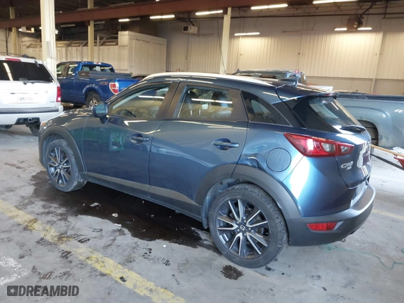 2018 Mazda CX-3 Touring with VIN JM1DKFC78J1323439, listed as a IAAI auction lot 41725784 with 134,055 mi miles. Bid and sale history available at carsss.com. Image 3.
