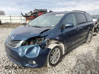 2011 Toyota Sienna XLE AAS with VIN 5TDYK3DC0BS049086, listed as a Copart auction lot 46399815 with 153,550 mi miles and Salvage title. Bid and sale history available at DreamBid. Image 1.
