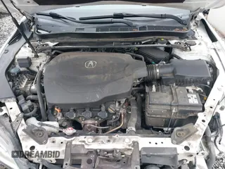 2015 Acura TLX V6 Tech with VIN 19UUB3F57FA009086, listed as a IAAI auction lot 41735411 with 212,203 mi miles. Bid and sale history available at carsss.com. Image 10.