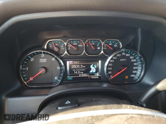 2015 Chevrolet Silverado 1500 LTZ with VIN 3GCUKSEC5FG290170, listed as a Copart auction lot 83187064 with 273,260 mi miles and Clean Title. Bid and sale history available at carsss.com. Image 9.