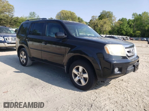 2011 Honda Pilot EX-L with VIN 5FNYF4H58BB023409, listed as a Copart auction lot 55179985 with 210,557 mi miles and Clean Title. Bid and sale history available at carsss.com. Image 4.