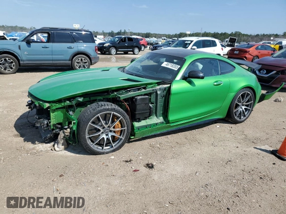2020 Mercedes-Benz AMG GT R с VIN WDDYJ7KA5LA025978, выставлен на аукционе Copart как лот 46718355 с пробегом 10 529 миль миль и Списание • Salvage title. История ставок и продаж доступна на DreamBid. Изображение 1.