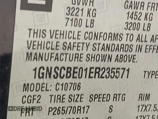 2014 Chevrolet Tahoe LT with VIN 1GNSCBE01ER235571, listed as a IAAI auction lot 42403118 with 238,069 mi miles and . Bid and sale history available at DreamBid. Image 9.