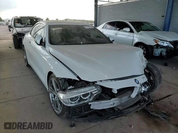 2016 BMW 4 Series 428i with VIN WBA3V7C50G5A27923, listed as a Copart auction lot 88734305 with 57,889 mi miles and Salvage title. Bid and sale history available at DreamBid. Image 11.