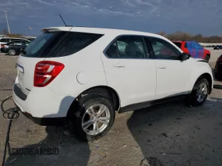 2016 Chevrolet Equinox LS with VIN 2GNFLEEKXG6205231, listed as a Copart auction lot 50716285 with 133,306 mi miles and Salvage Title. Bid and sale history available at DreamBid. Image 3.