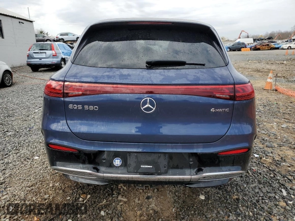 2023 Mercedes-Benz EQS 580 z VIN 4JGDM4EB1PA005571, wystawiony jako Copart lot #48388705 z przebiegiem Nie podano mil oraz Szkoda całkowita • Salvage title. Historia ofert i sprzedaży dostępna na DreamBid. Obrazek 6.