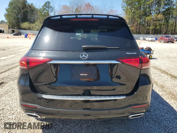2022 Mercedes-Benz GLE 450 with VIN 4JGFB5KB0NA811004, listed as a Copart auction lot 49235325 with 26,274 mi miles and Salvage title. Bid and sale history available at DreamBid. Image 6.