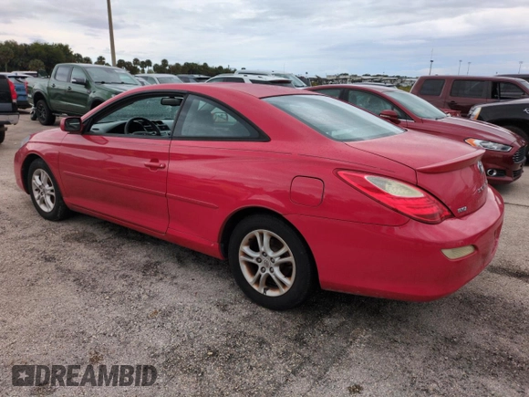 2007 Toyota Solara SE with VIN 4T1CE30P47U753249, listed as a Copart auction lot 74438864 with Not Provided miles and Salvage Title. Bid and sale history available at DreamBid. Image 2.