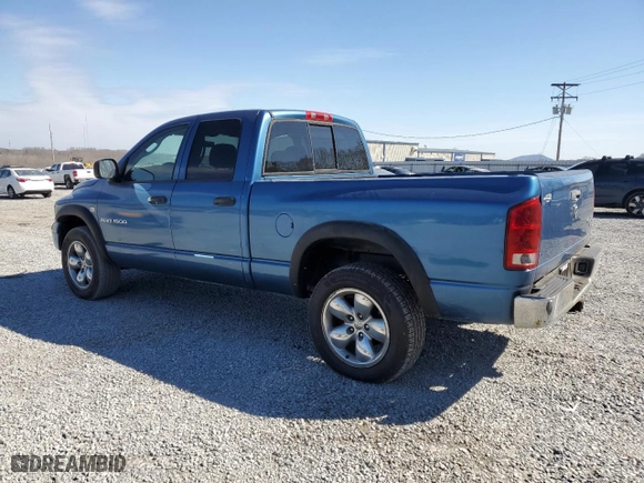 2005 Dodge Ram 1500 SLT with VIN 1D7HU18D75S197402, listed as a Copart auction lot 45849135 with 188,688 mi miles and Salvage Title. Bid and sale history available at carsss.com. Image 2.