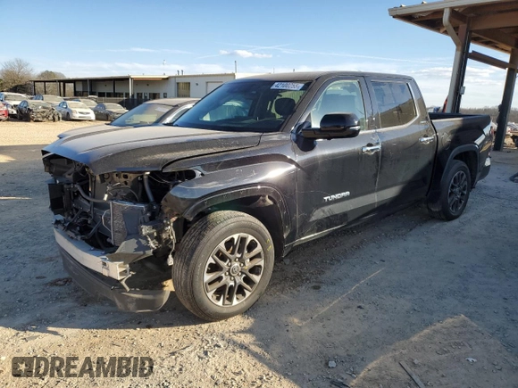 2022 Toyota Tundra Limited with VIN 5TFJA5AB4NX007482, listed as a Copart auction lot 42100255 with 37,069 mi miles and Salvage title. Bid and sale history available at DreamBid. Image 1.