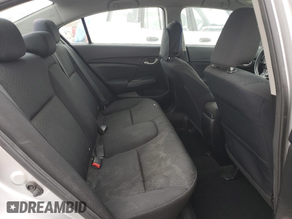 2015 Honda Civic Sedan LX with VIN 19XFB2F53FE006166, listed as a Copart auction lot 45543635 with 159,965 mi miles and Salvage Title. Bid and sale history available at carsss.com. Image 11.
