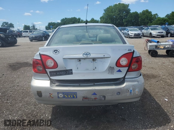 2005 Toyota Corolla CE with VIN 1NXBR32E15Z361788, listed as a Copart auction lot 63716045 with 273,244 mi miles and Clean title. Bid and sale history available at DreamBid. Image 6.