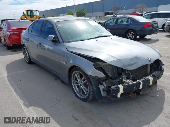 2005 BMW 5 Series 545i with VIN WBANB33555CN64724, listed as a IAAI auction lot 41715011 with 152,043 mi miles and . Bid and sale history available at carsss.com. Image 1.