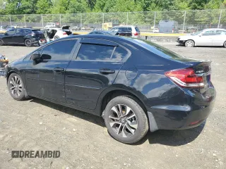 2015 Honda Civic EX z VIN 19XFB2F85FE233109, wystawiony jako Copart lot #56848625 z przebiegiem 127 896 mil mil oraz Szkoda całkowita • Salvage title. Historia ofert i sprzedaży dostępna na DreamBid. Obrazek 2.