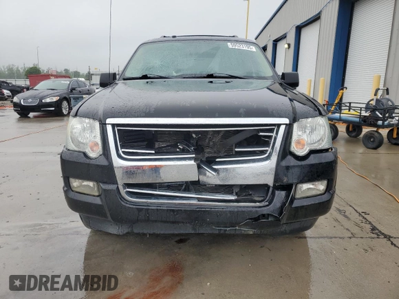 2010 Ford Explorer XLT with VIN 1FMEU6DE7AUA93446, listed as a Copart auction lot 59523195 with 198,459 mi miles and Salvage title. Bid and sale history available at DreamBid. Image 5.