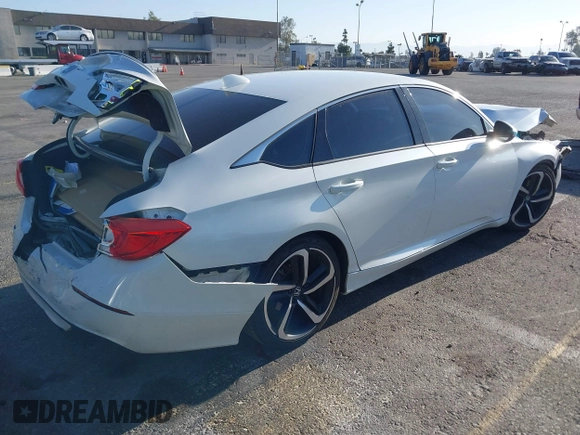 2019 Honda Accord Sedan Sport 1.5T with VIN 1HGCV1F36KA057288, listed as a IAAI auction lot 42003713 with Not Provided miles. Bid and sale history available at carsss.com. Image 4.