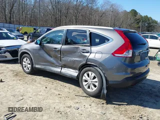 2014 Honda CR-V EX-L with VIN 2HKRM4H72EH615082, listed as a IAAI auction lot 41490549 with 125,355 mi miles. Bid and sale history available at carsss.com. Image 3.
