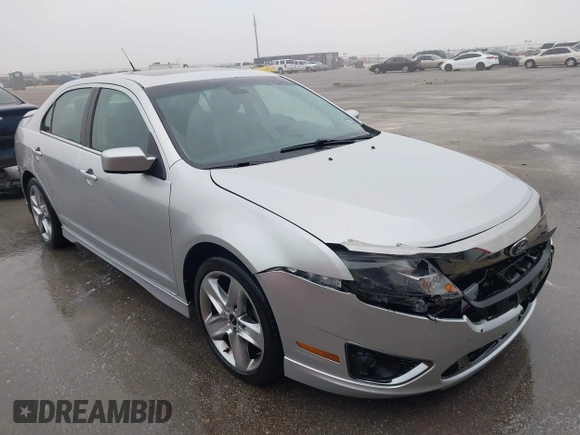 2012 Ford Fusion SPORT with VIN 3FAHP0KC4CR251507, listed as a IAAI auction lot 41592028 with 56,055 mi miles. Bid and sale history available at carsss.com. Image 1.