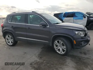 2016 Volkswagen Tiguan S with VIN WVGBV7AX9GW608858, listed as a Copart auction lot 55341985 with 114,472 mi miles and Salvage Title. Bid and sale history available at DreamBid. Image 4.