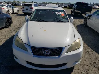 2010 Lexus IS 350 with VIN JTHBE5C26A5024732, listed as a Copart auction lot 50428405 with Not Provided miles and Salvage Title. Bid and sale history available at DreamBid. Image 5.