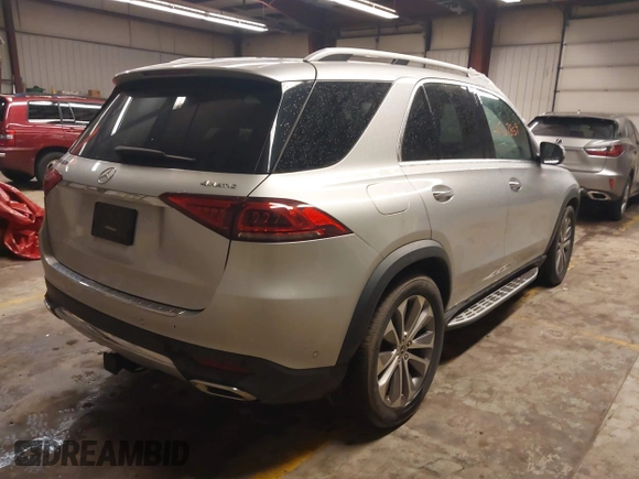 2020 Mercedes-Benz GLE 350 with VIN 4JGFB4KB3LA086666, listed as a IAAI auction lot 41767859 with 134,106 mi miles and . Bid and sale history available at DreamBid. Image 4.