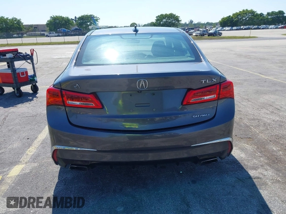 2020 Acura TLX w/Technology Pkg with VIN 19UUB3F4XLA000269, listed as a IAAI auction lot 42151103 with 60,533 mi miles. Bid and sale history available at carsss.com. Image 16.