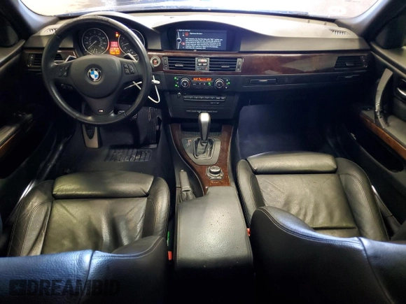 2011 BMW 3 Series 335i with VIN WBAPM5C56BE578579, listed as a Copart auction lot 85458574 with 155,820 mi miles and Salvage Title. Bid and sale history available at carsss.com. Image 8.