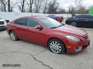 2011 Mazda Mazda6 i Touring with VIN 1YVHZ8CH8B5M05130, listed as a Copart auction lot 44555305 with 159,435 mi miles and Salvage Title. Bid and sale history available at carsss.com. Image 4.