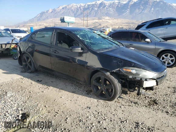 2014 Dodge Dart SXT with VIN 1C3CDFBBXED802563, listed as a Copart auction lot 46532045 with 198,563 mi miles and Salvage Title. Bid and sale history available at carsss.com. Image 4.