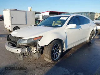 2013 Acura TL Tech with VIN 19UUA8F57DA000644, listed as a IAAI auction lot 41166316 with 111,788 mi miles. Bid and sale history available at carsss.com. Image 2.