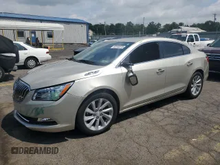 2016 Buick LaCrosse Leather with VIN 1G4GB5G30GF190911, listed as a Copart auction lot 65149315 with 116,986 mi miles and Salvage title. Bid and sale history available at DreamBid. Image 1.